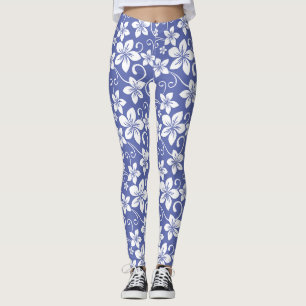 BLUE HAWAII (PERIWINKLE) LEGGINGS