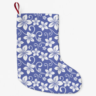 BLUE HAWAII (PERIWINKLE) SMALL CHRISTMAS STOCKING