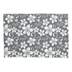 BLUE HAWAII (PEWTER) PILLOWCASE