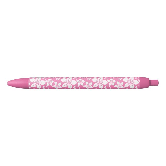 BLUE HAWAII (PINK) BLACK INK PEN (Front)