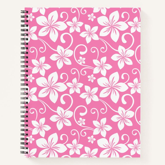 BLUE HAWAII (PINK) NOTEBOOK (Front)