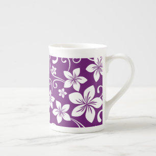 BLUE HAWAII (PLUM) BONE CHINA MUG
