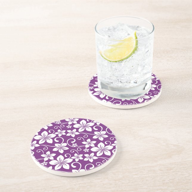 BLUE HAWAII (PLUM) COASTER (Side)