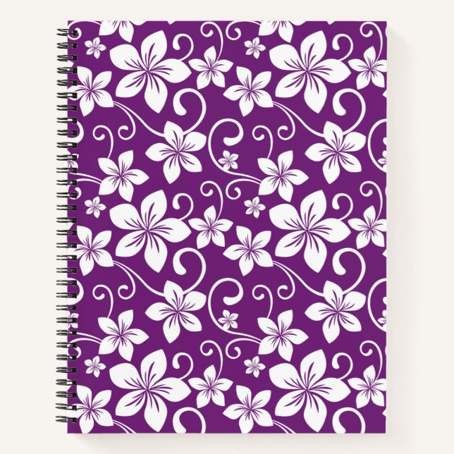 BLUE HAWAII (PLUM) NOTEBOOK (Front)