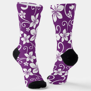 BLUE HAWAII (PLUM) SOCKS