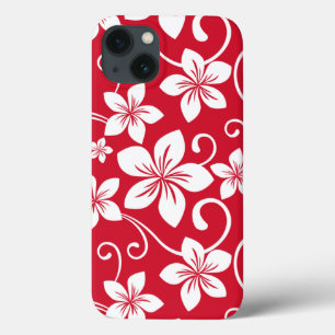 BLUE HAWAII (RED) iPhone 13 CASE