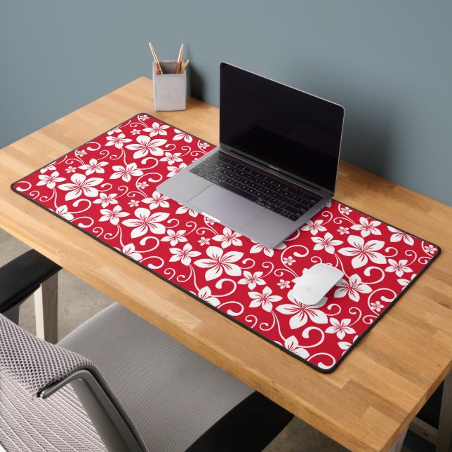 BLUE HAWAII (RED) DESK MAT (Office 2)