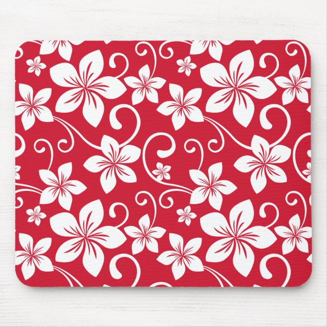 BLUE HAWAII (RED) MOUSE PAD (Front)