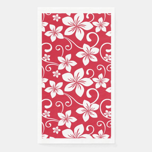 BLUE HAWAII (RED) NAPKIN (Front)