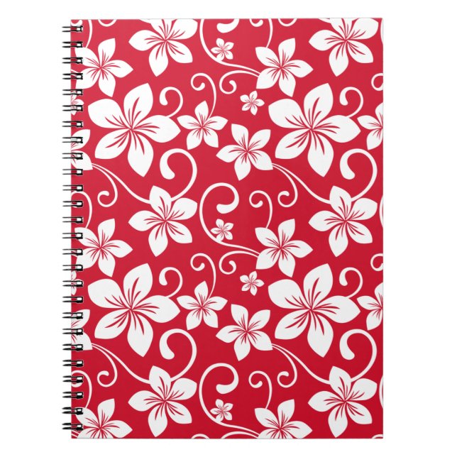 BLUE HAWAII (RED) NOTEBOOK (Front)