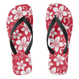 BLUE HAWAII (RED) THONGS