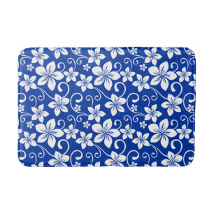 BLUE HAWAII (ROYAL BLUE) BATH MAT