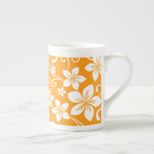 BLUE HAWAII (TANGERINE) BONE CHINA MUG