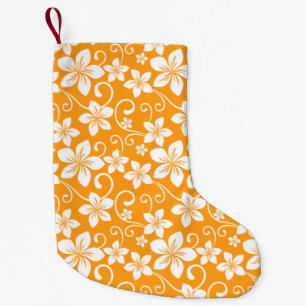 BLUE HAWAII (TANGERINE) SMALL CHRISTMAS STOCKING