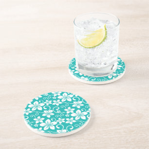 BLUE HAWAII (TEAL) COASTER