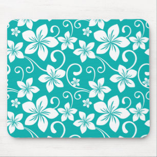 BLUE HAWAII (TEAL) MOUSE PAD