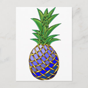 Blue Hawaiin Postcard