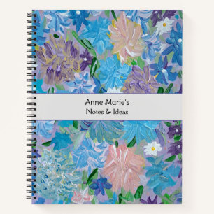 Blue Haze Personalized Notebook