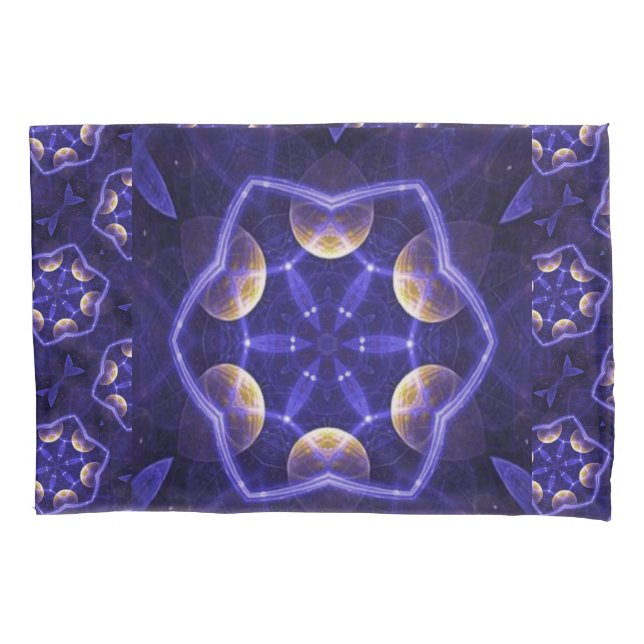 Blue Haze Reversible Pillowcase (Front)