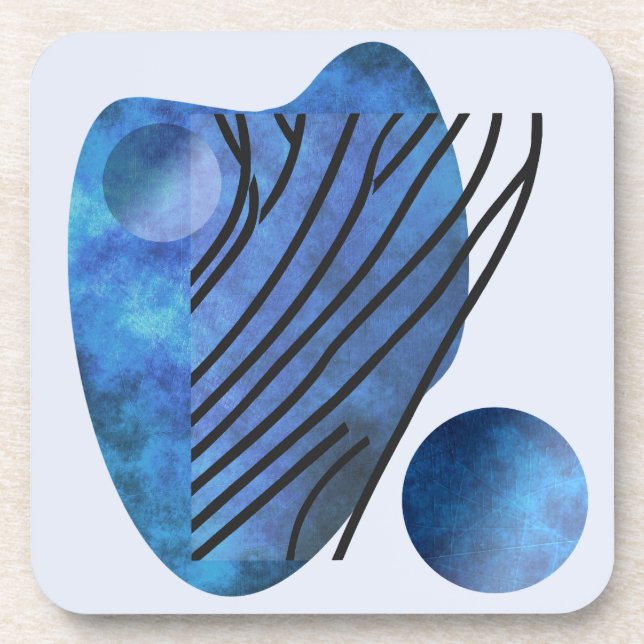 Blue Heart Coaster (Front)