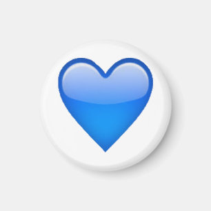 Blue Heart - Emoji Magnet