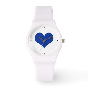 Blue Heart Love Watch
