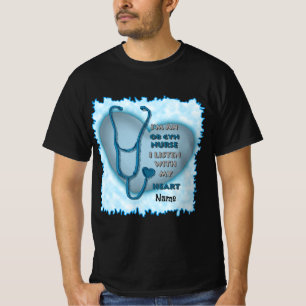 Blue Heart ObGyn Nurse T-Shirt