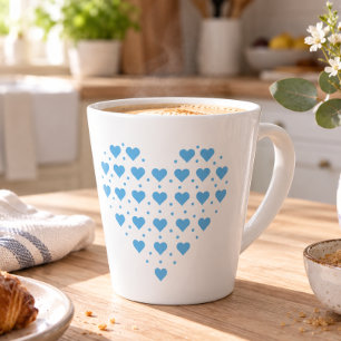 Blue Heart of Hearts Mug