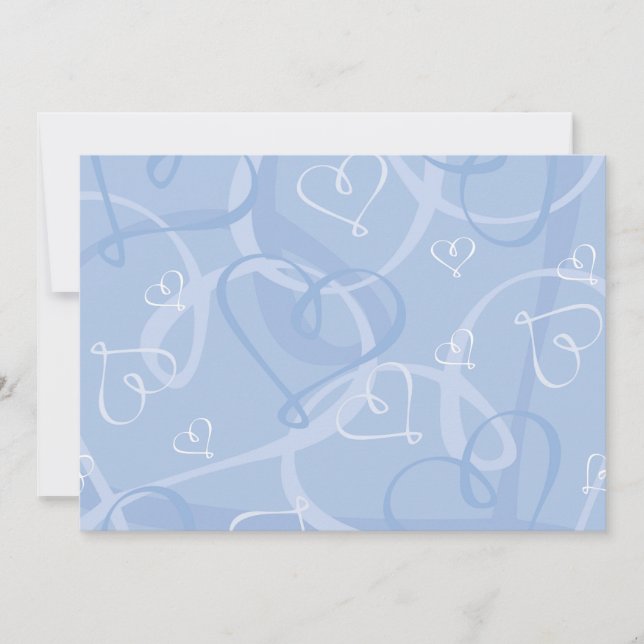 Blue heart pattern (Front)