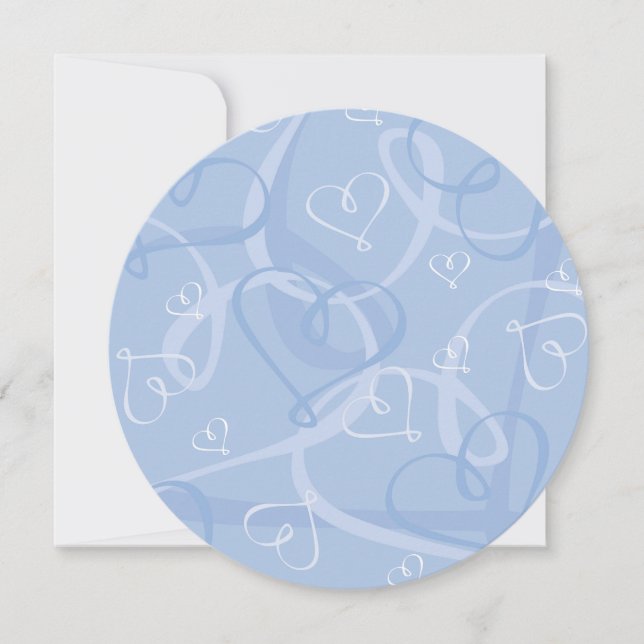 Blue heart pattern (Front)