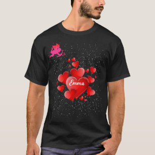 Blue heart romantic wallpaper T-Shirt