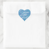 Blue Heart  |  Save the Date Envelope Seal (Bag)