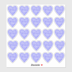Blue Heart Stickers
