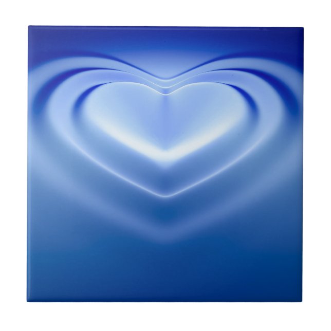 Blue Heart Tile (Front)