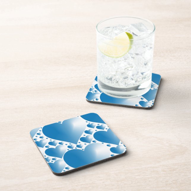 BLUE HEARTS COASTER (Right Side)