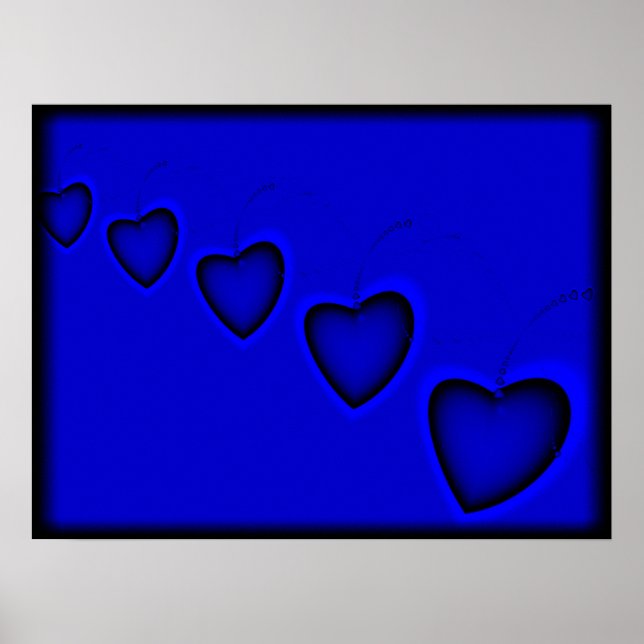 Blue Hearts Poster (Front)