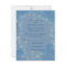 Blue Hearts Sparkly Lights Wedding Response RSVP