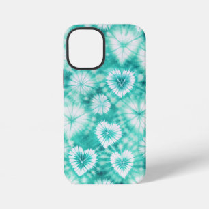 Blue Hearts Tie Dye iPhone 12 Mini Case