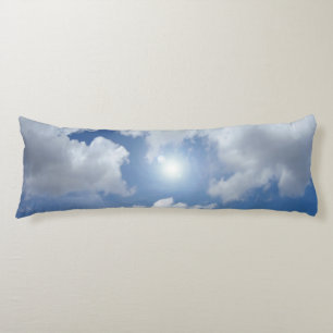 Blue Heaven Clouds + your ideas Body Cushion