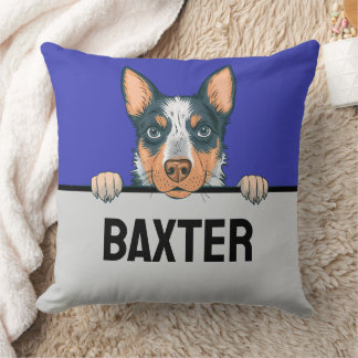 Blue Heeler Australian Cattle Dog Lover Cute Puppy Cushion