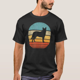 Blue Heeler Australian Cattle Dog Retro Vintage 70 T-Shirt