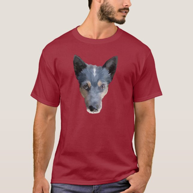 Blue Heeler / Australian Cattle Dog T-Shirt (Front)