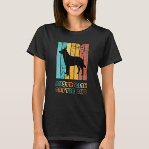 Blue Heeler Australian Cattle Dog Vintage Sunset T-Shirt