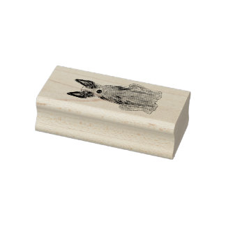 Blue Heeler Cattle Dog ACD Craft Stamp Art