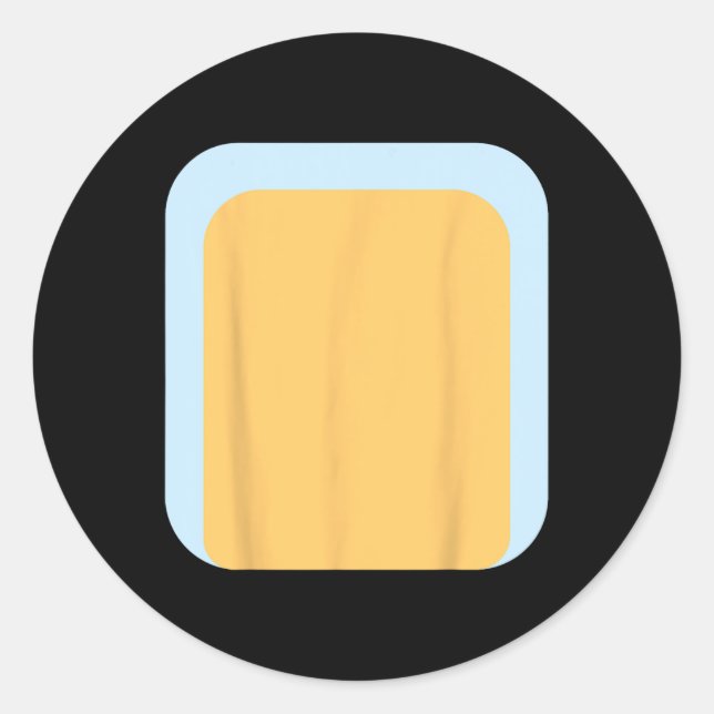 Blue Heeler Dog Dad Family Costume For Halloween  Classic Round Sticker (Front)