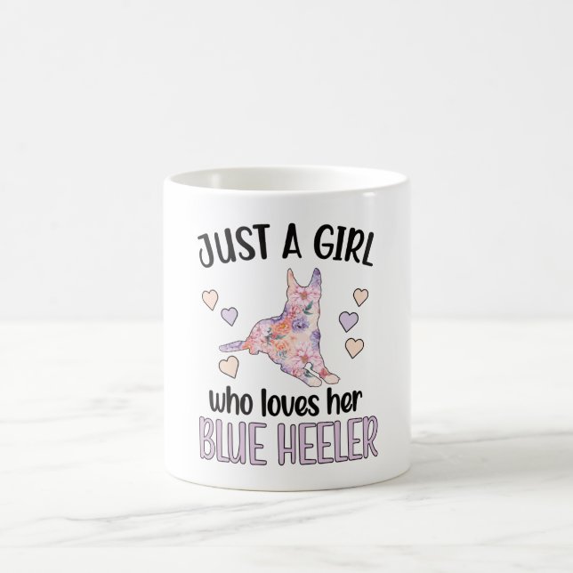 Blue Heeler Girl Australian Cattle Dog Mum Owner Coffee Mug (Center)