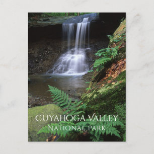 Blue Hen Falls, Cuyahoga National Park, Ohio Postcard