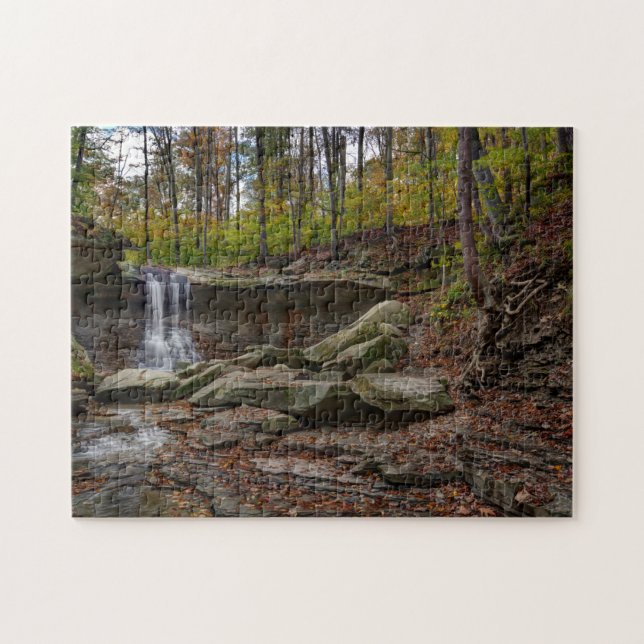Blue Hen Falls Jigsaw Puzzle (Horizontal)