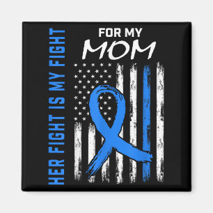 Blue Her Fight Is My Fight Diabetes Awareness Shir Magnet