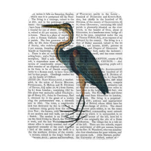 Blue Heron 3 Magnet